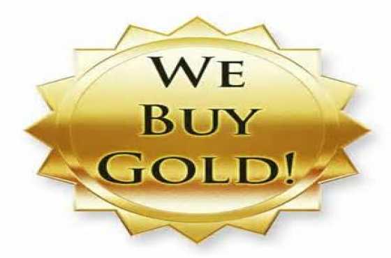 We Buy Gold in Any Condition - If it is GOLD consider it SOLD