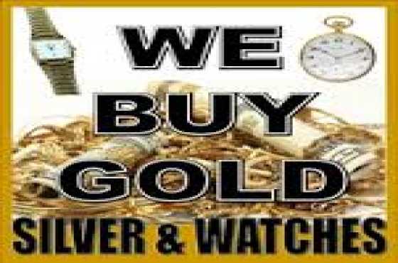 WE BUY GOLD,SILVER amp WATCHES