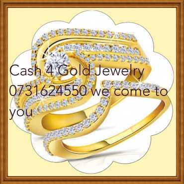 We convert your gold and diamond jewelry into cash call 0715358428