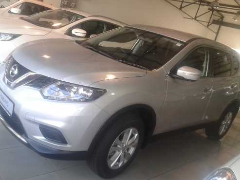 We have New Qashqai Xtrail and Juke fro R295900 only