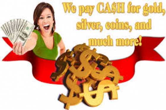 WE PAY CASH FOR SILVER AND MUCH MORE