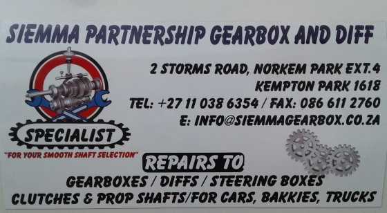 WE REPAIR GEAR BOXES,