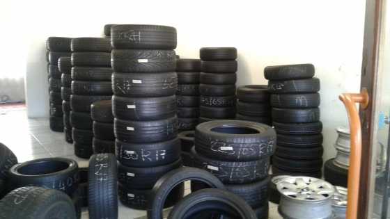 We sell New and used tyres,mug rims