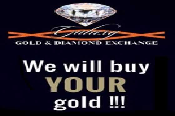 We will buy your gold