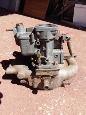 Webber Carb with Nissan 1400 inlet manifold