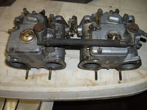 Weber Side draft carbs