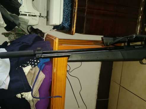 Webley Rebel pump air rifle for sale with extras