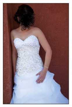 Wedding dress for sale size34