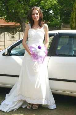 Wedding dress size 8