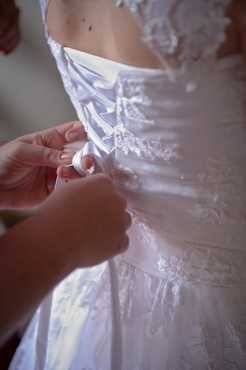 Wedding Dress with Veil