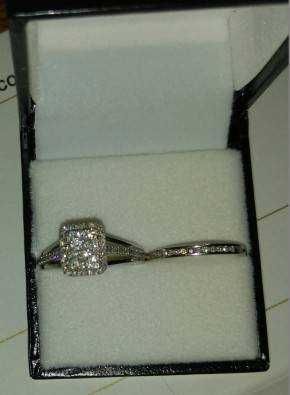 Wedding Ring Set for Sale