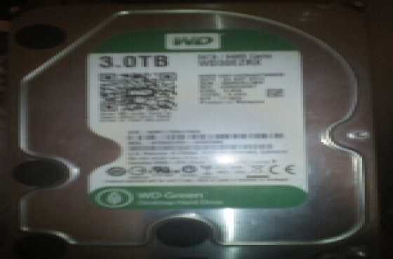 Western Digital 3.0 TB Hard Drive