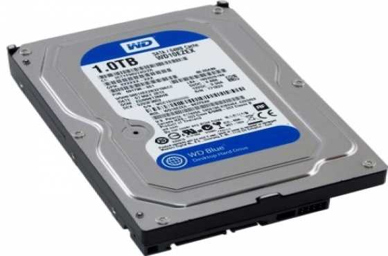 Western Digital Blue 1.0TB 7200 RPM 64MB