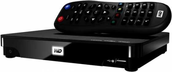 Western Digital TV Live Hub Media Player 1TB HDD Black