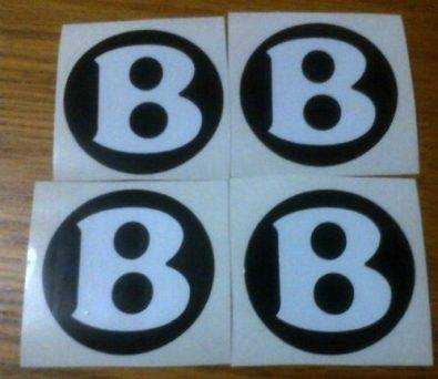 Wheel rim centre decals stickers - all sizes