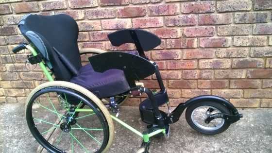 Wheelchair - Custom Lite, Rubberised, Custom Push Rims