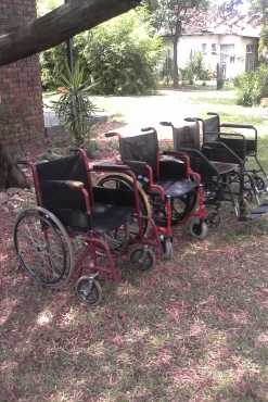 Wheelchairs x 4