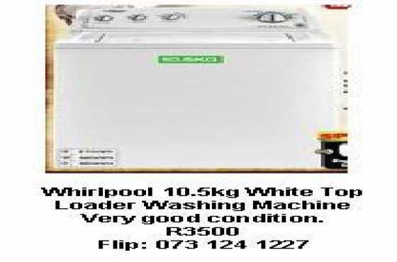 Whirlpool toploader