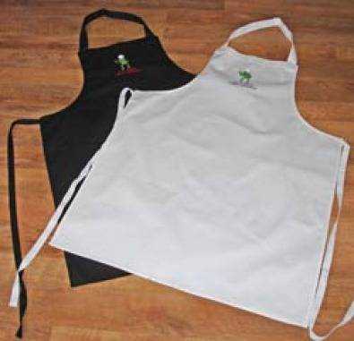 WHITE and BACK APRONS R19.99 each BRAND NEW