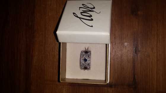 White Gold Engagement ring  Reduced Price