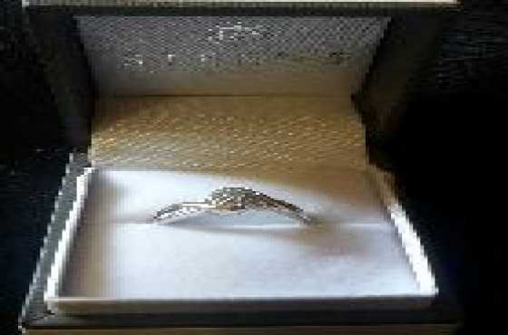 white gold ring