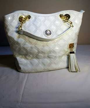 White Handbag Unique Design by BOSS.