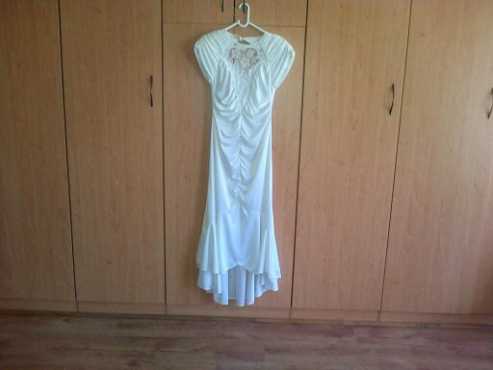 White matric farewell dress