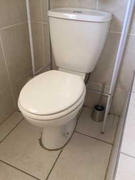 White toilet