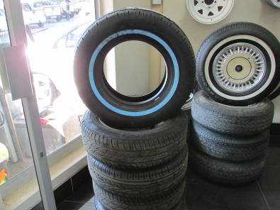 WHITE WALL TAXI TYRES