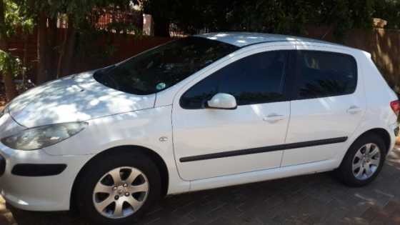 white xline peugeot 307 swopsale price neg