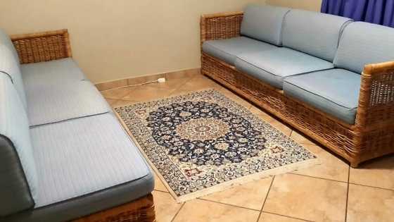 Wicker Corner Patio Set for Sale