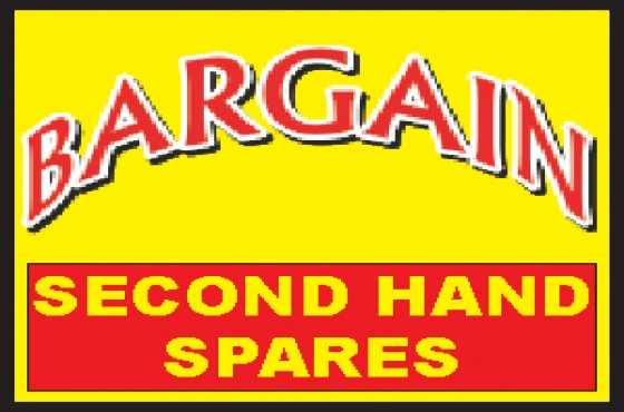 Wide range of new and excellent quality second hand spares