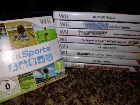 Wii console  games accessories