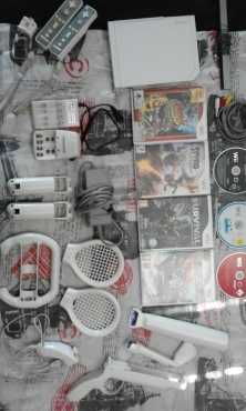 Wii for sale plus accessories and games