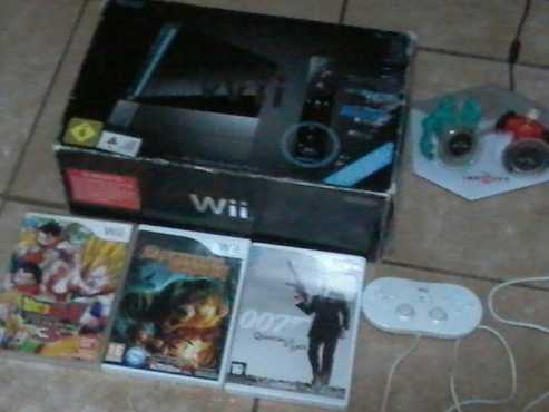 wii game system with extras