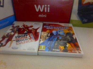 WII MINI,AUDIO VOX DVD ,WALKA,WIRELESS,LEATHER JA.