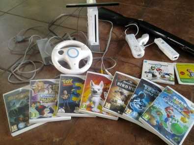 Wii with 7 games