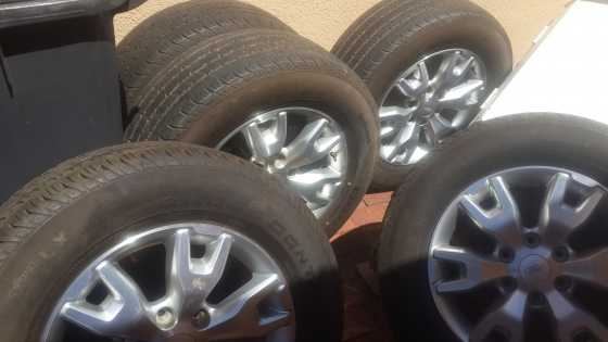 WILD TRACK RIMS AND TYRE X 5