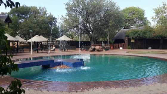 Wildtuin wegbreek in Pilansberg beskikbaar by Manyane Oord 2-6 Mei 2016