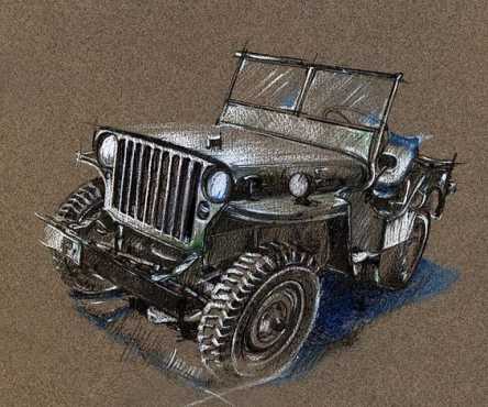 Willys Jeep Cj2