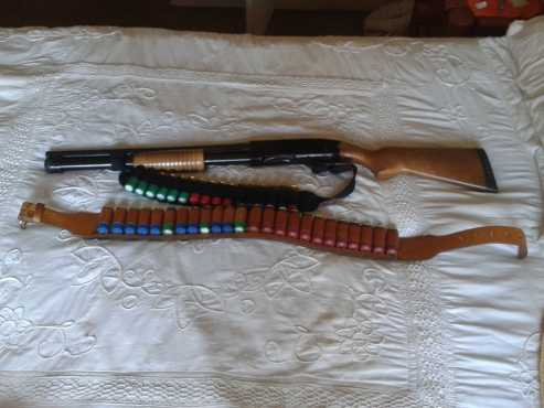 Winchester pump action shotgun