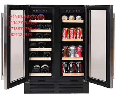 WINE CHILLERS BN  R9500.00 Double DOOR Dual Zone