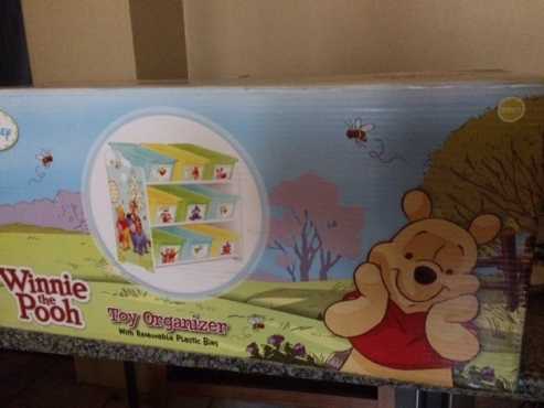 Winnie the Pooh Toy Organizer Plastic