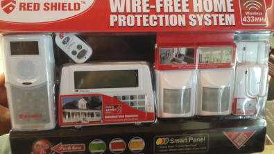 Wire free home protection system