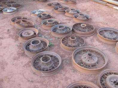 Wire spoke rims