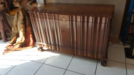 wood chest