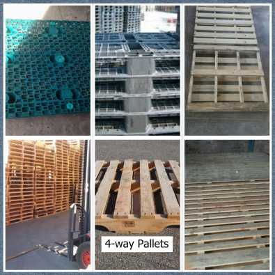 wooden amp plastic pallets