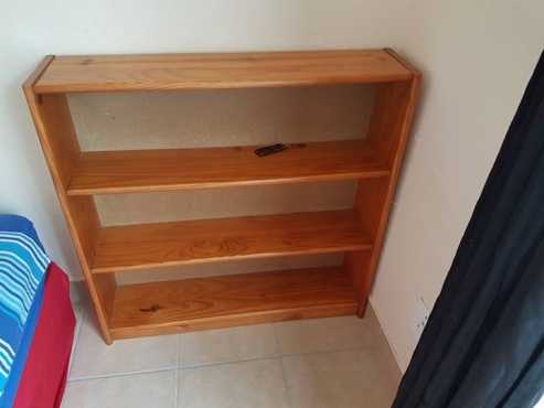 Wooden book shelf