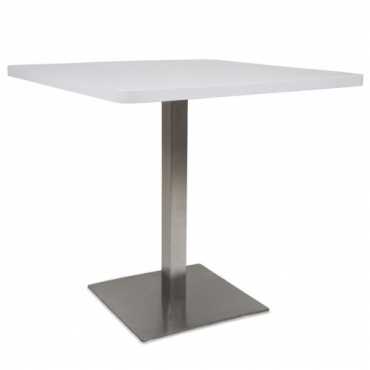 WOODEN CAFE TABLE SQUARE 80 CM X 80 CM