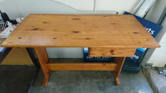 Wooden Desk with drawer